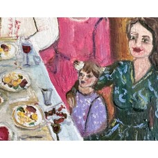 Millennium in Ukrainian style – Ukrainian Christmas, festive table, oil painting by Marina Stognieva Millennium in Ukrainian style – Ukrainian Christmas, festive table, oil painting by Marina Stognieva